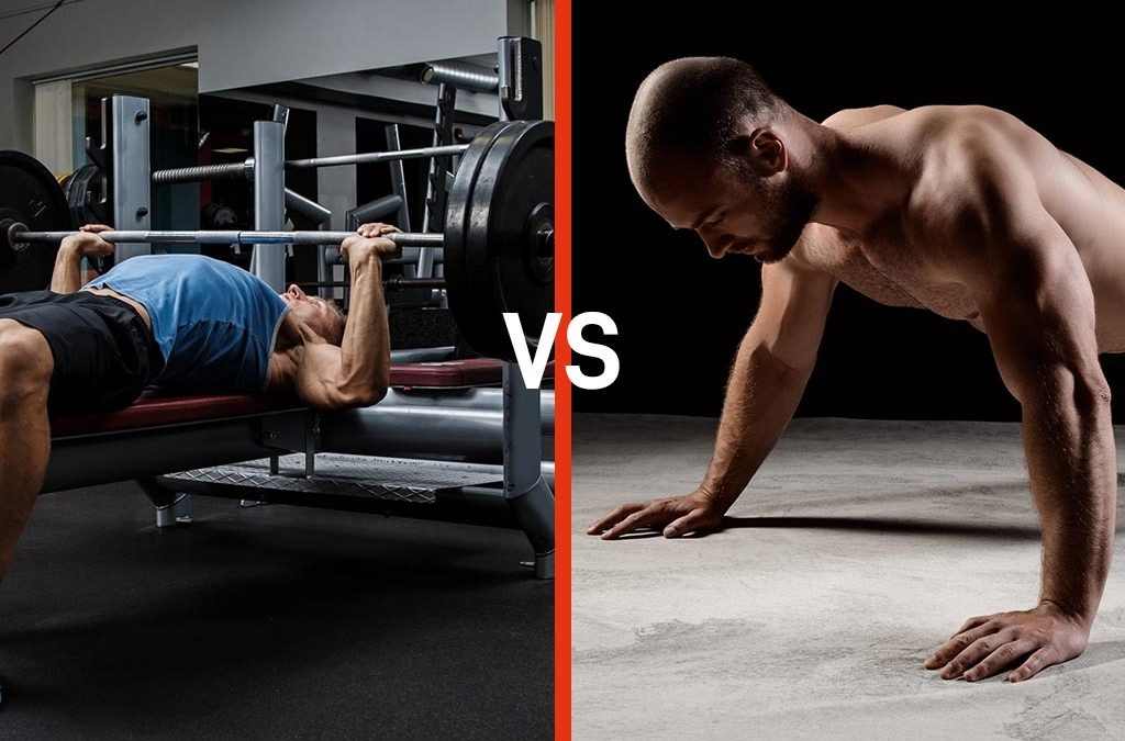 Push ups or bench press? Which exercises are best for my upper