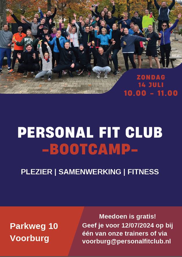 Personal Fit Club - bootcamp 14 juli 2024 - groot